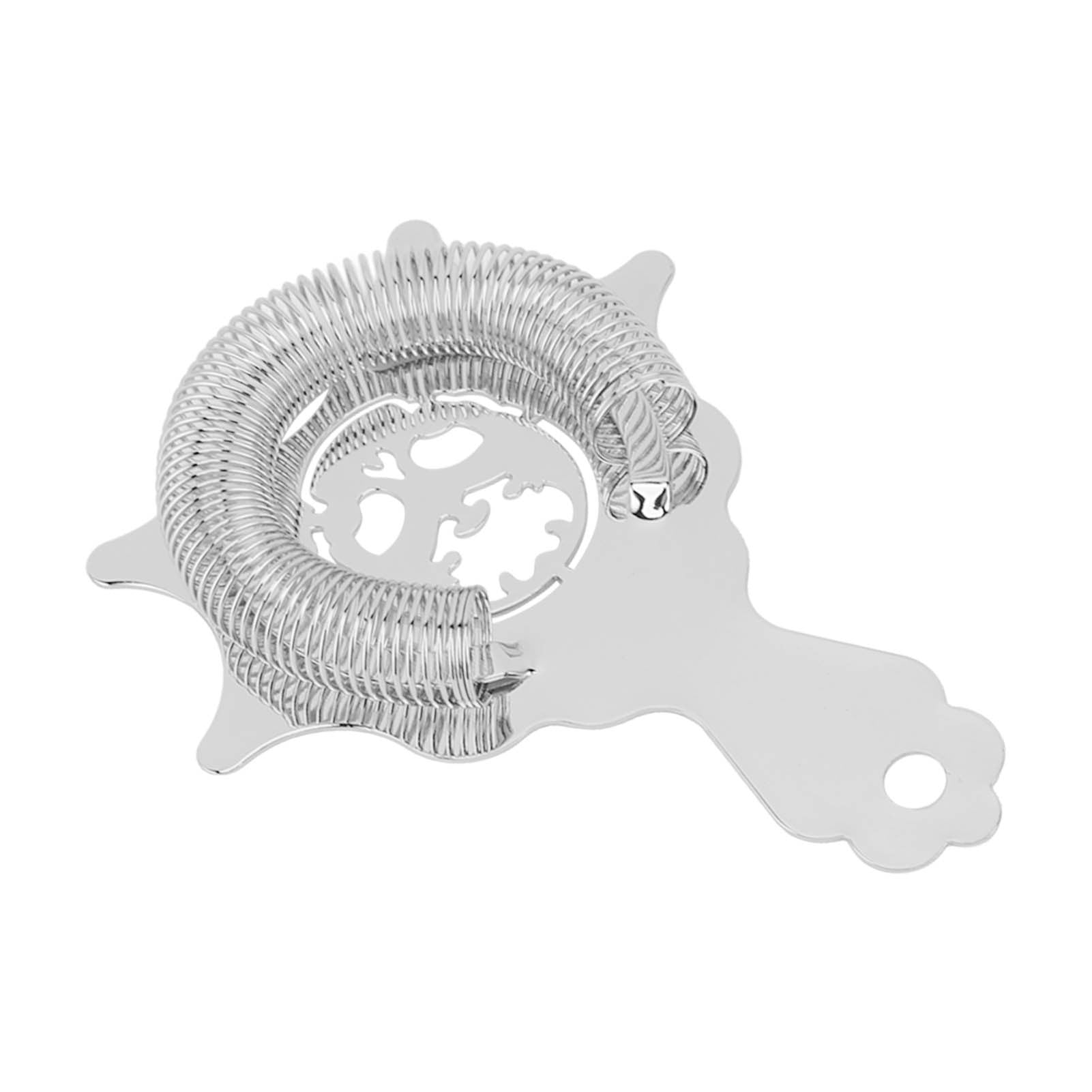 Skull Cocktail Strainer – Detachable Stainless Steel Bar Tool for Bartenders & Mixologists (Silver)