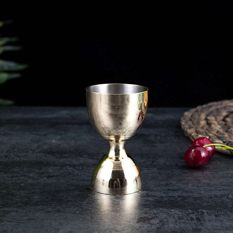 Double-Sided Cocktail Jigger – Stainless Steel Measuring Tool (London Series)
