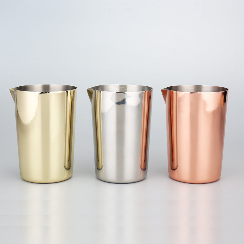 Stainless Steel Cocktail Mixing Cup – Professional Bar Stirring Vessel (Berlin Series)
