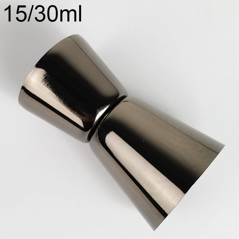 Single & Double Ounce Cocktail Jigger – Stainless Steel Measuring Tool (Chicago Series)
