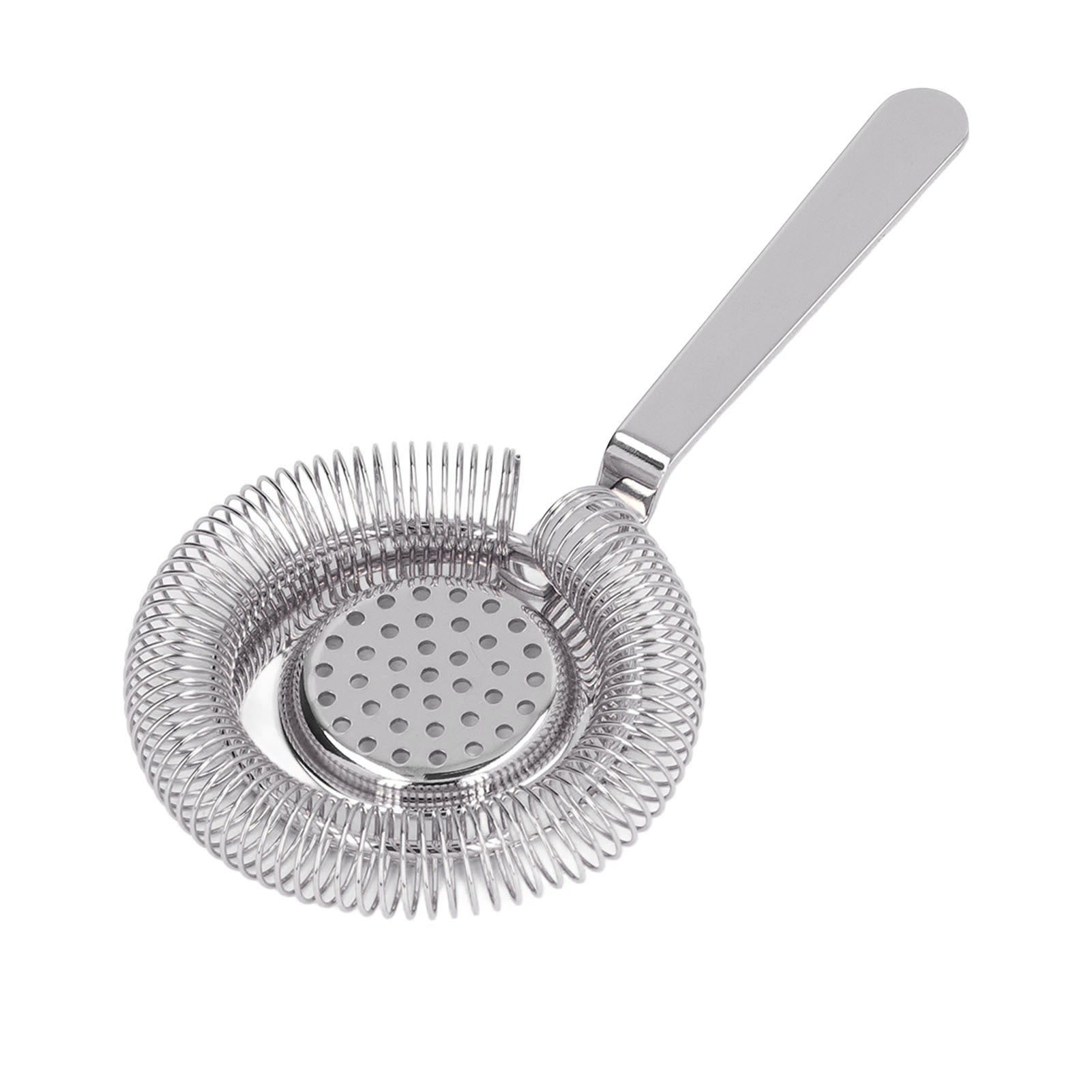Fine Mesh Cocktail Strainer – Professional Stainless Steel Bar Tool for Bartending & Parties (Silver)