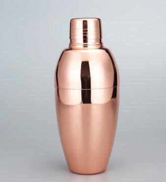 British-Style 3-Piece Cocktail Shaker – 500ml Stainless Steel Cobbler Shaker (London Series)
