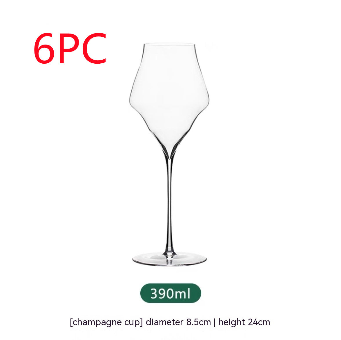 High-end Bordeaux Glass White Wine Champagne Glass