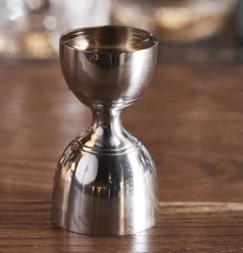 Double-Sided Cocktail Jigger – Stainless Steel Measuring Tool (London Series)