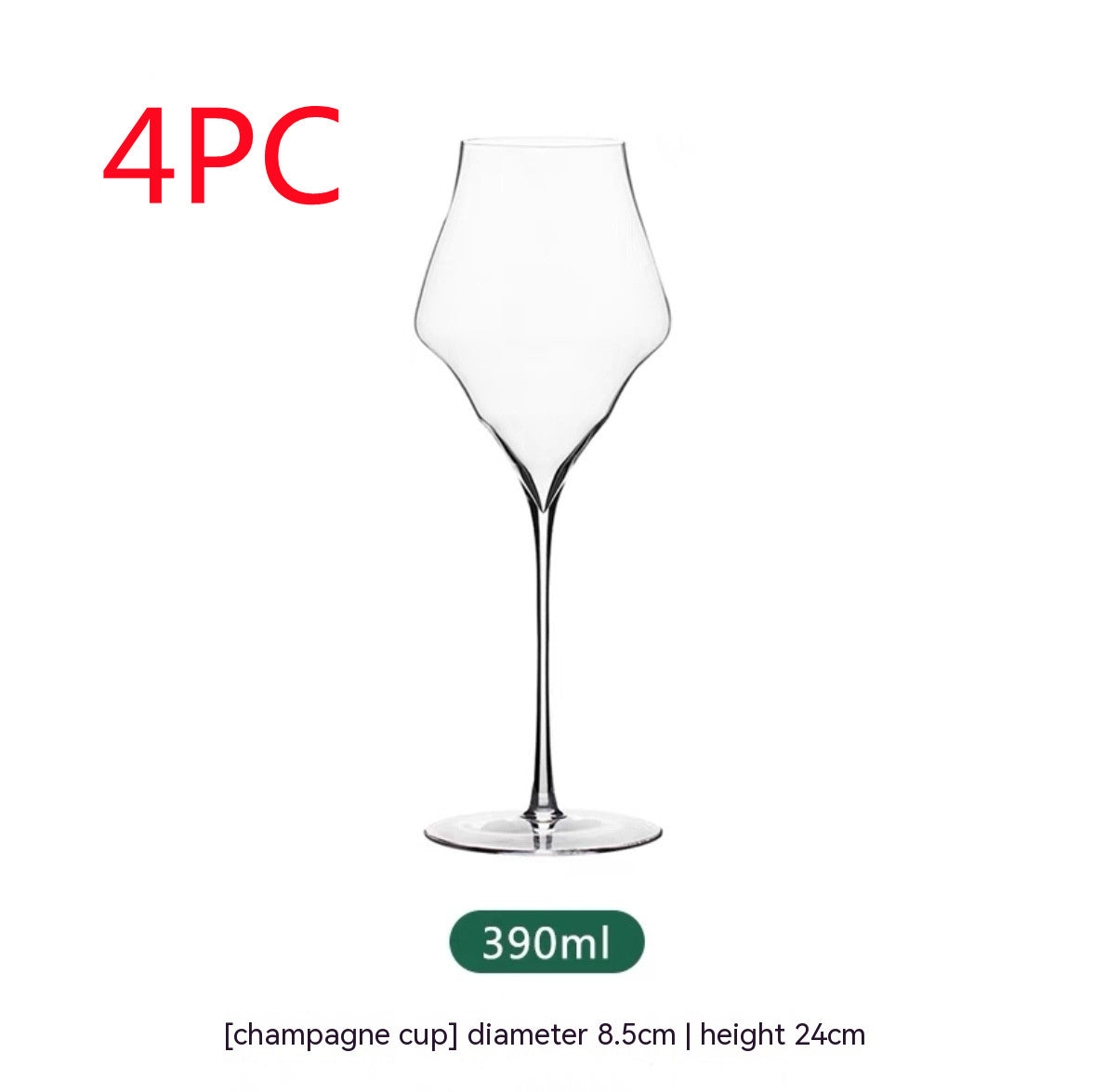 High-end Bordeaux Glass White Wine Champagne Glass