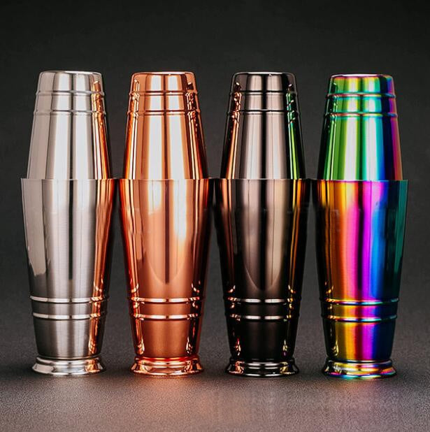 Japanese-American Boston Shaker – Stainless Steel Cocktail Shaker Set (Tokyo Series)