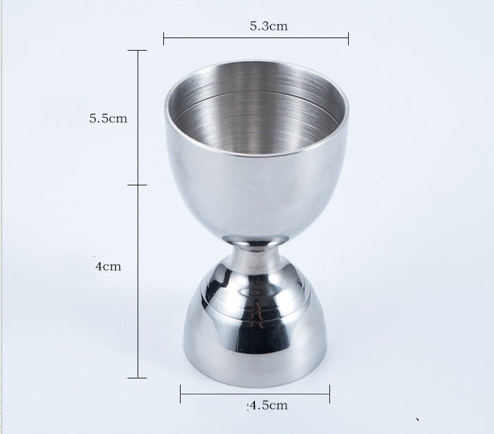 Double-Sided Cocktail Jigger – Stainless Steel Measuring Tool (London Series)