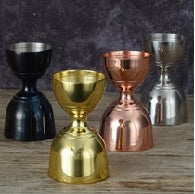 Double-Sided Cocktail Jigger – Stainless Steel Measuring Tool (London Series)
