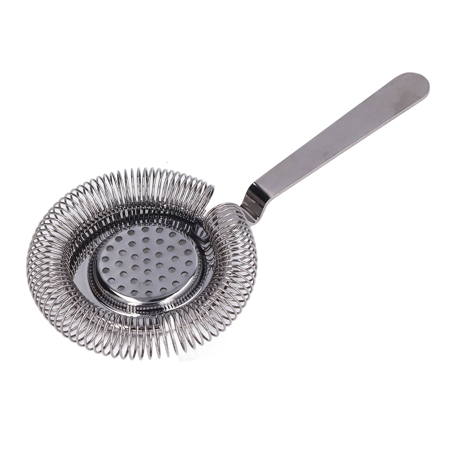 Fine Mesh Cocktail Strainer – Professional Stainless Steel Bar Tool for Bartending & Parties (Silver)