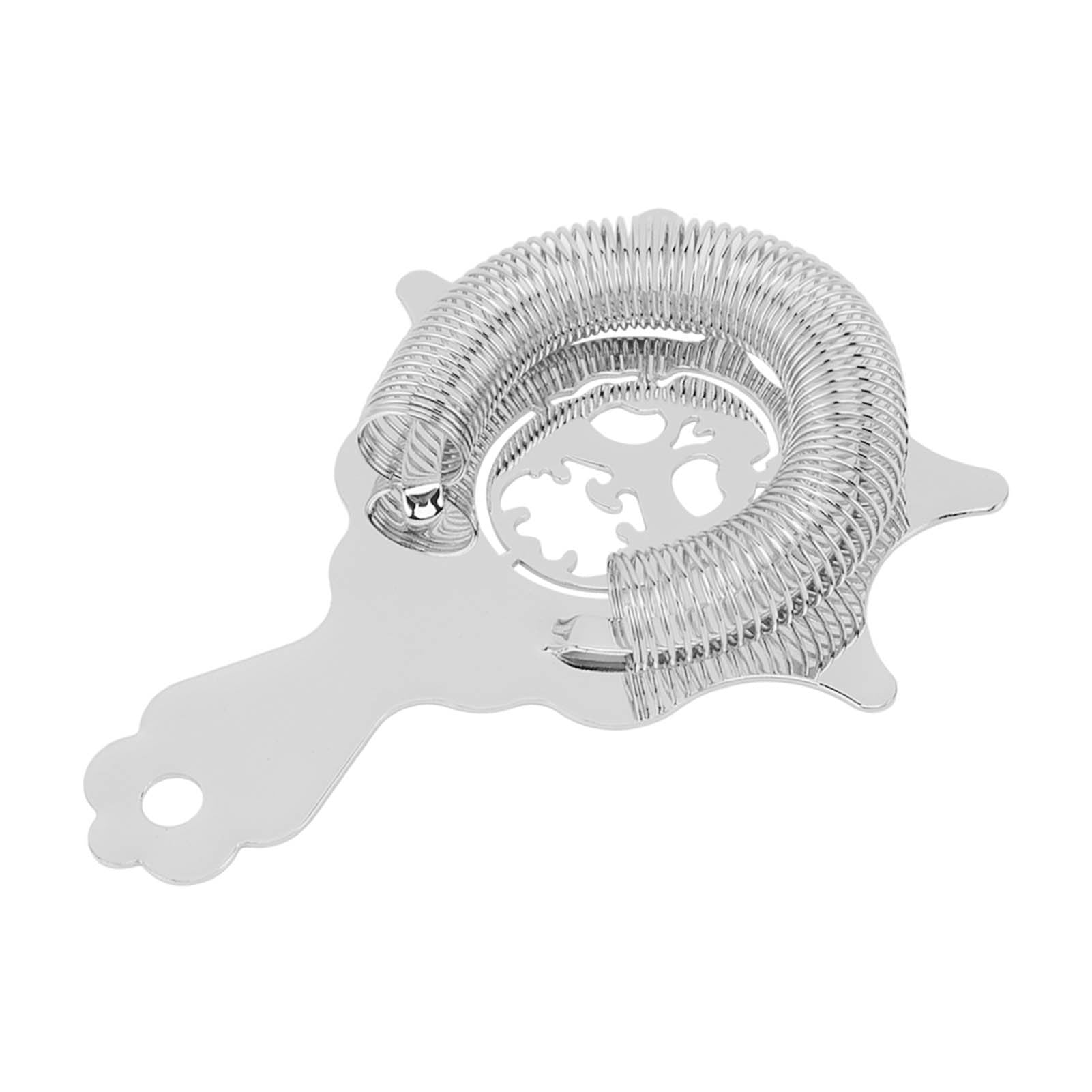 Skull Cocktail Strainer – Detachable Stainless Steel Bar Tool for Bartenders & Mixologists (Silver)