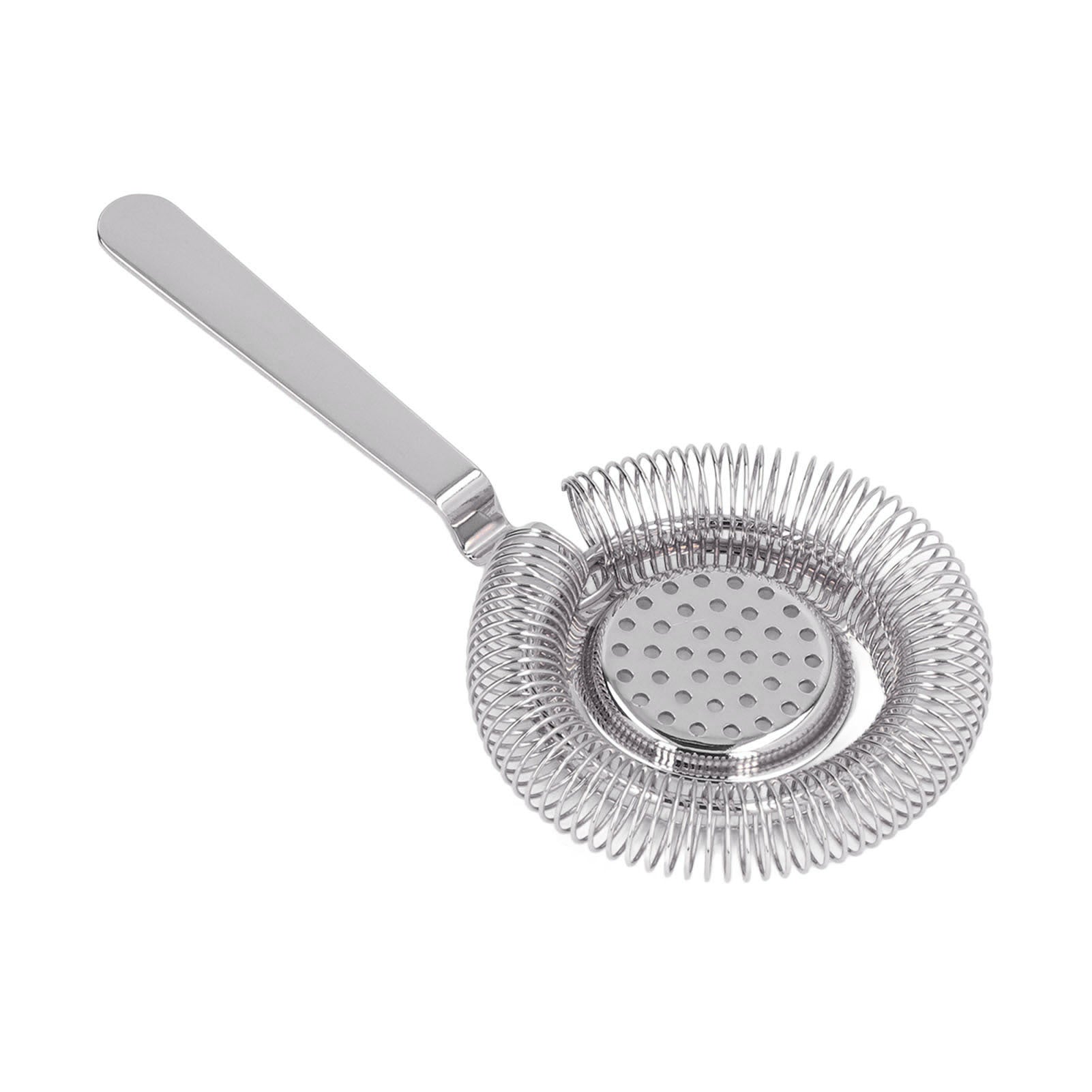 Fine Mesh Cocktail Strainer – Professional Stainless Steel Bar Tool for Bartending & Parties (Silver)