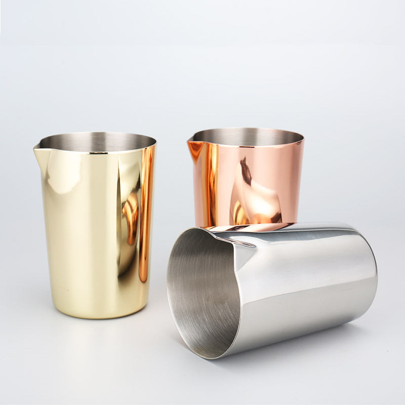 Stainless Steel Cocktail Mixing Cup – Professional Bar Stirring Vessel (Berlin Series)