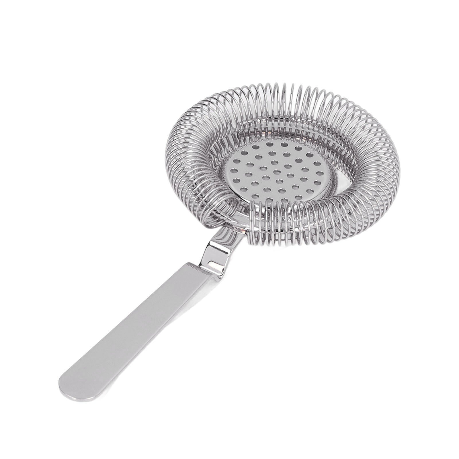 Fine Mesh Cocktail Strainer – Professional Stainless Steel Bar Tool for Bartending & Parties (Silver)