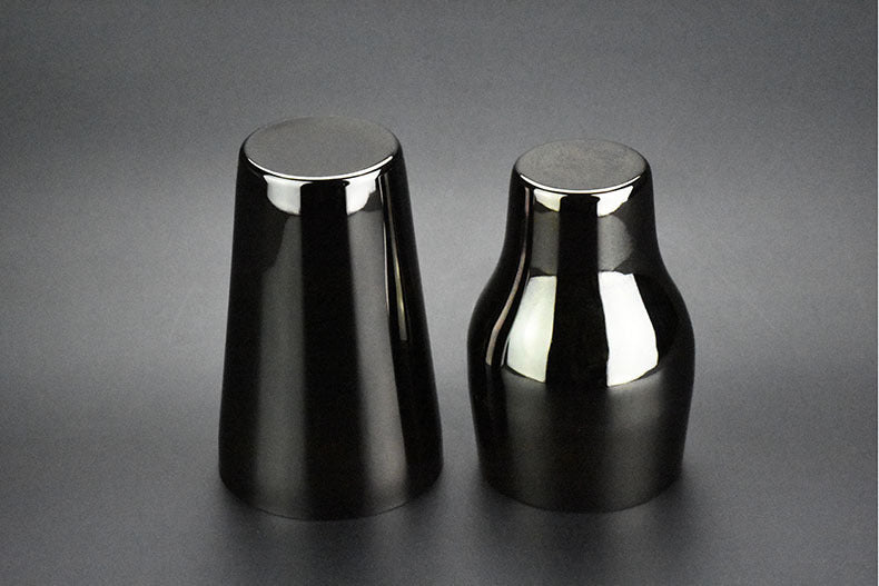 Copper-Plated Tall Cocktail Shaker – 650ml Two-Piece Stainless Steel Mixer (Rome Series)