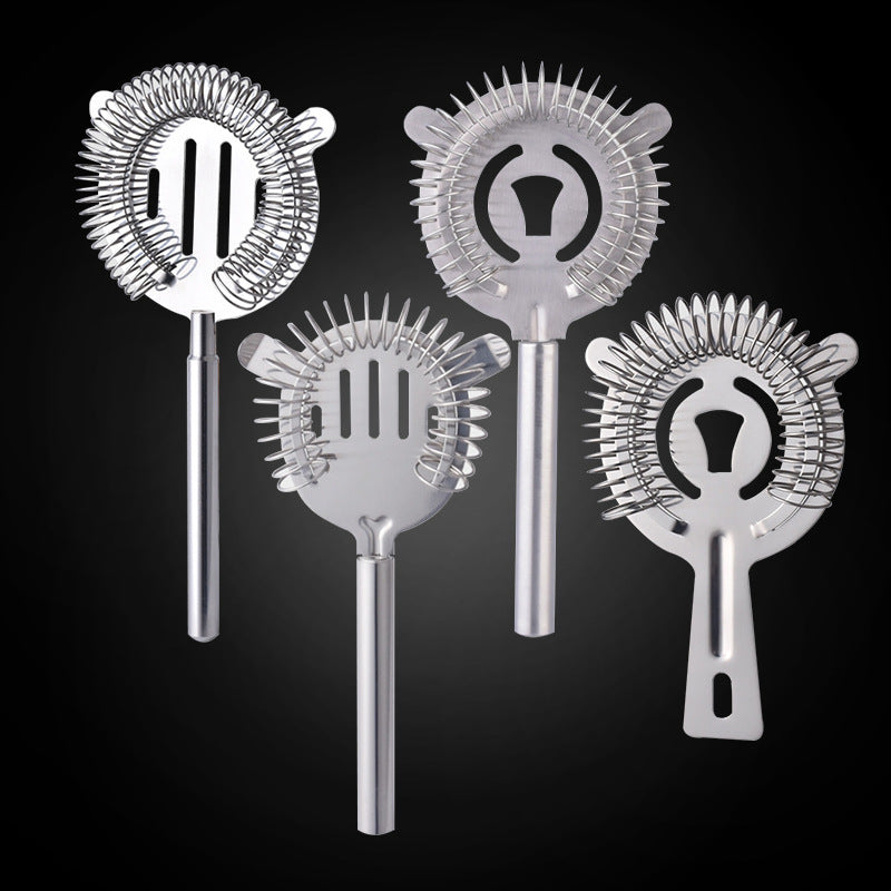 Stainless Steel Ice Filter – Cocktail Straining Tool for Bars & KTV (Seoul Series)