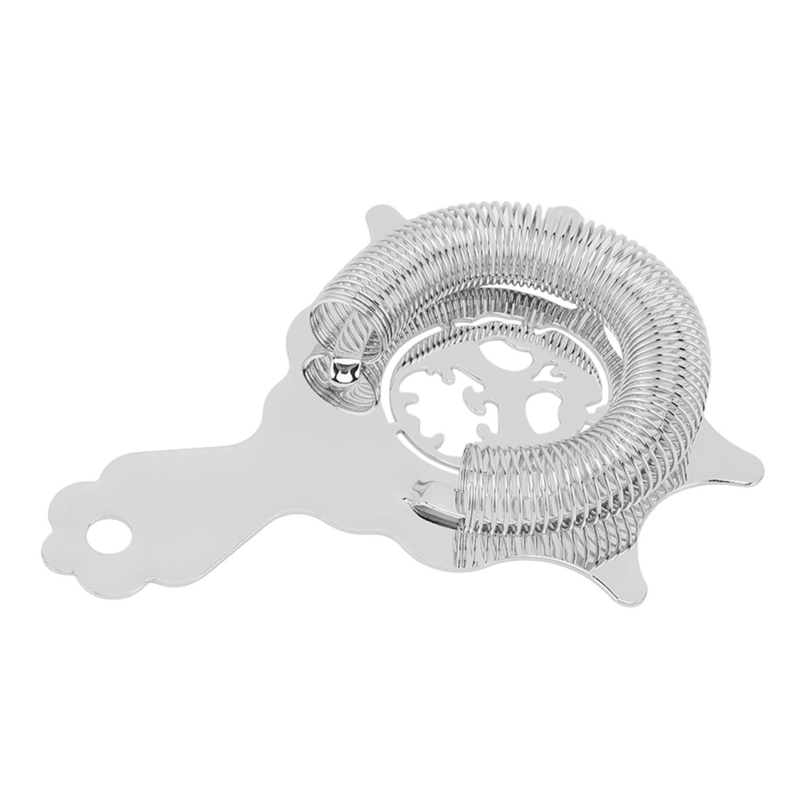 Skull Cocktail Strainer – Detachable Stainless Steel Bar Tool for Bartenders & Mixologists (Silver)