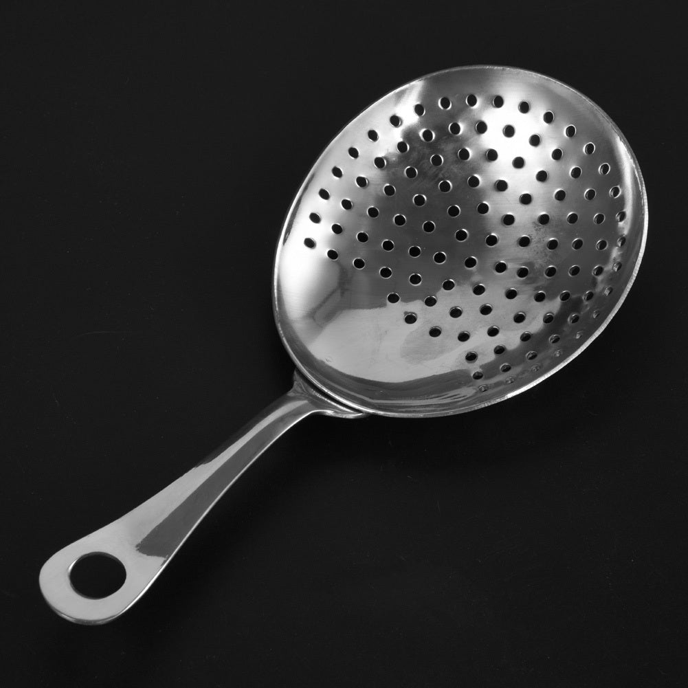 Stainless Steel Julep Cocktail Strainer – Classic Bar Tool for Mixing & Serving