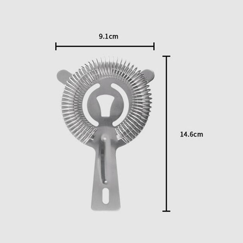 Stainless Steel Ice Filter – Cocktail Straining Tool for Bars & KTV (Seoul Series)