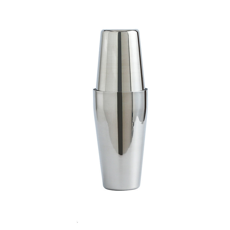 Stainless Steel Boston Shaker – Professional Bartending Cocktail Mixer (New York Series)