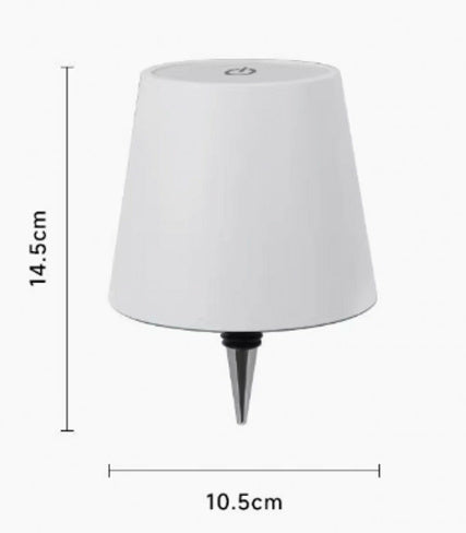 LED Rechargeable Wine Bottle Table Lamp – Dimmable Ambient Light for Creative Home Decor