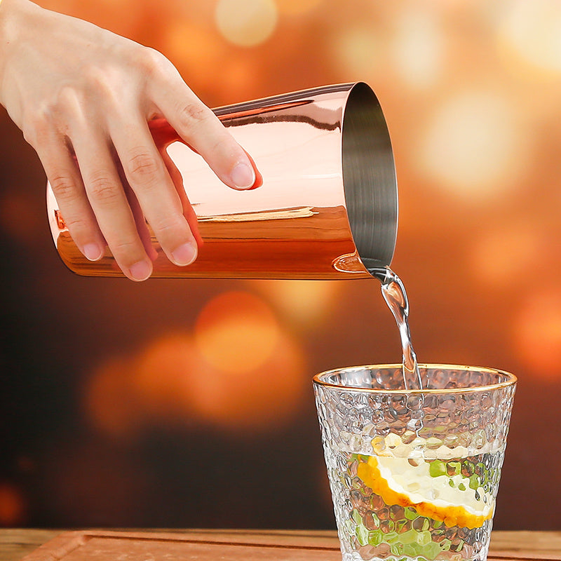 Stainless Steel Boston Shaker – Professional Bartending Cocktail Mixer (New York Series)